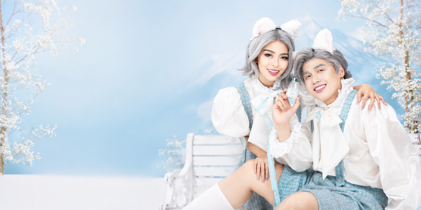 Neko beauty supplement product campaign