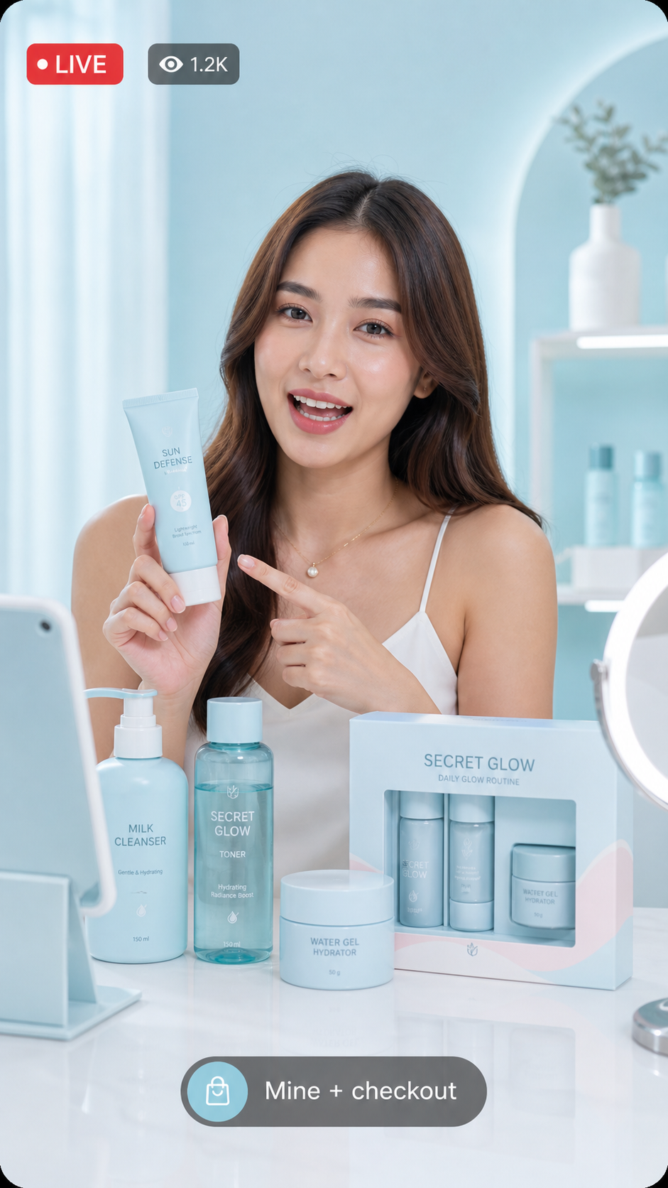 Her Skin live selling preview